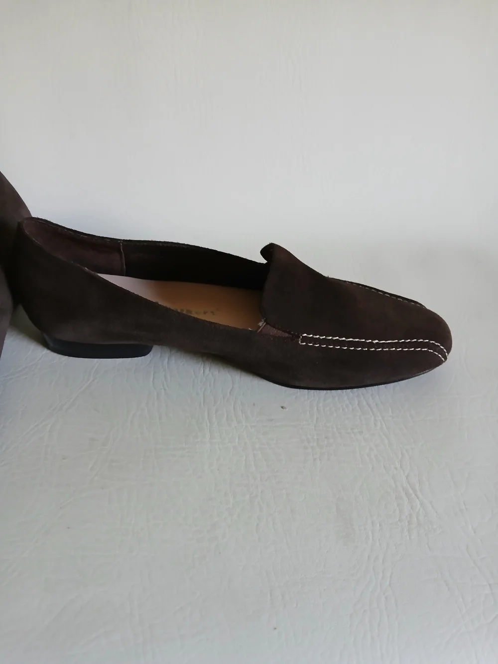 cloudwalkers Women’s Suede Loafers in Dark Brown Sz8.5W